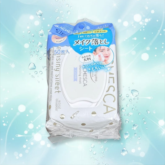 Softymo Lachesca Water Cleansing Sheet Clear Makeup Remover 50 sheets