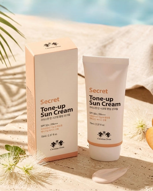 CHRISTIAN DEAN Secret Tone-up Sun Cream SPF50+ PA+++ 70ml / Korean Cosmetics
