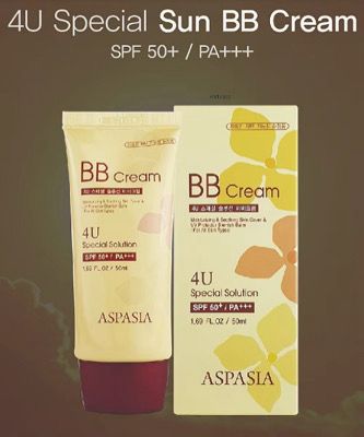 ASPASIA 4U Special Solution BB Cream 50ml (SPF 50+ PA+++) Miracle Skin Perfector BB Cream Anti-Aging Secret Black